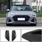 Audi A6 C8 2018–2025 Frontstoßstangenaufsätze (für RS6, Carbon) Foto 1