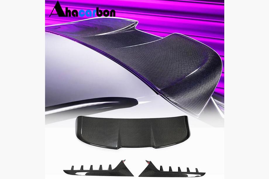 Audi A6 C8 2018–2025 Spoiler V1 (für Avant, 3-tlg., Carbon) Image