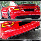 Audi A7 2010-2018 Heckdiffusor Stoßstange (Carbon) Foto 4
