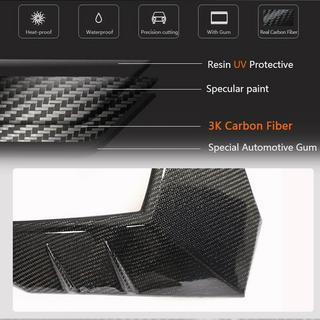 Kühlergrill Umrandung für RSQ8 Carbon Audi Q8 2018- Foto 3