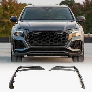 Abdeckungen für Nebelscheinwerfer (Carbon) Audi Q8 2018- Foto 1