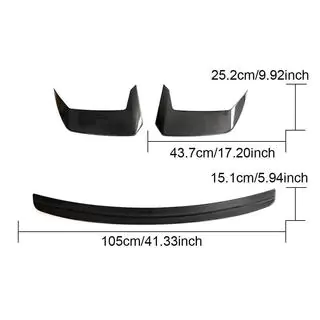 Dachspoiler hinten (Carbon) Foto 3