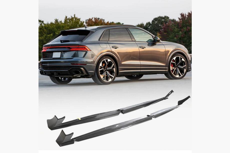 Audi Q8 2018- Seitenschweller (Carbon) Image