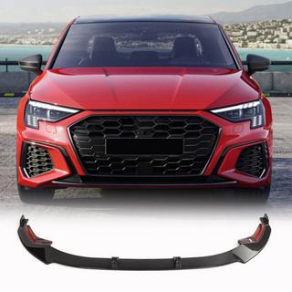 Frontstoßstangen-Lippe (für S-Line Sedan 2020-2023, Carbon) Audi A3 2020- Foto 1