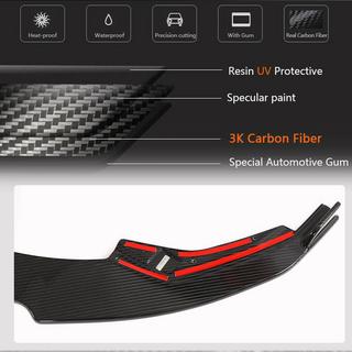 Frontstoßstangen-Lippe (für S-Line Sedan 2020-2023, Carbon) Audi A3 2020- Foto 4