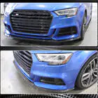 Audi A3 2012-2020 Frontlippe Lip V5 (für S-Line Sedan 2017-2020, Carbon) Foto 4