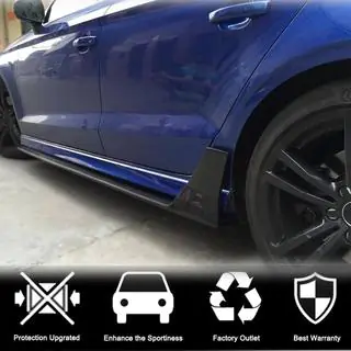 Seitenschweller V4 (für S-Line Sedan, Carbon) Foto 2