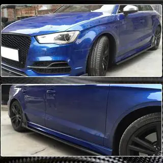 Seitenschweller V4 (für S-Line Sedan, Carbon) Foto 3