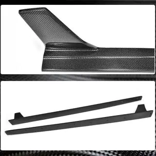 Seitenschweller V4 (für S-Line Sedan, Carbon) Foto 4
