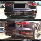 Audi A3 2012-2020 Heckstoßstangen-Diffusor V5 (für S-Line Sedan 2017-2020, Carbon) Foto 3