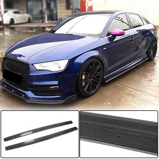 Seitenschweller V3 (für S-Line Sedan, Carbon) Audi A3 2012-2020 Foto 2