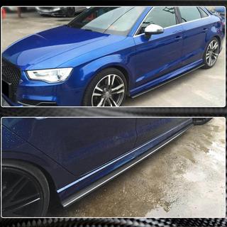 Seitenschweller V3 (für S-Line Sedan, Carbon) Audi A3 2012-2020 Foto 4