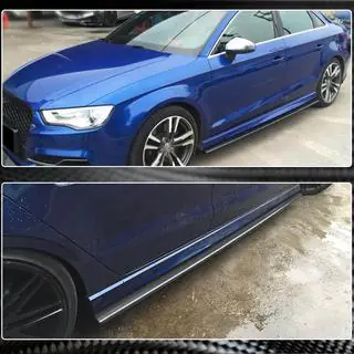 Seitenschweller V3 (für S-Line Sedan, Carbon) Foto 4