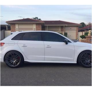 Seitenschweller (für S-Line HB 2012-2016, Carbon) Audi A3 2012-2020 Foto 3
