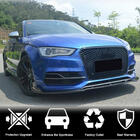 Audi A3 2012-2020 Frontstoßstangen-Lippe Lip V3 (für S-Line Sedan 2012-2016, Carbon) Foto 2