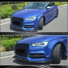 Audi A3 2012-2020 Frontstoßstangen-Lippe Lip V3 (für S-Line Sedan 2012-2016, Carbon) Foto 3
