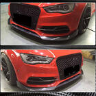 Audi A3 2012-2020 Frontlippe für die vordere Stoßstange Lip V2 (für S-Line Sedan 2012-2016, Carbon) Foto 3