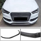 Audi A3 2012-2020 Frontstoßstangen-Lippe Lip V1 (für S-Line Sedan 2012-2016, Carbon) Foto 1