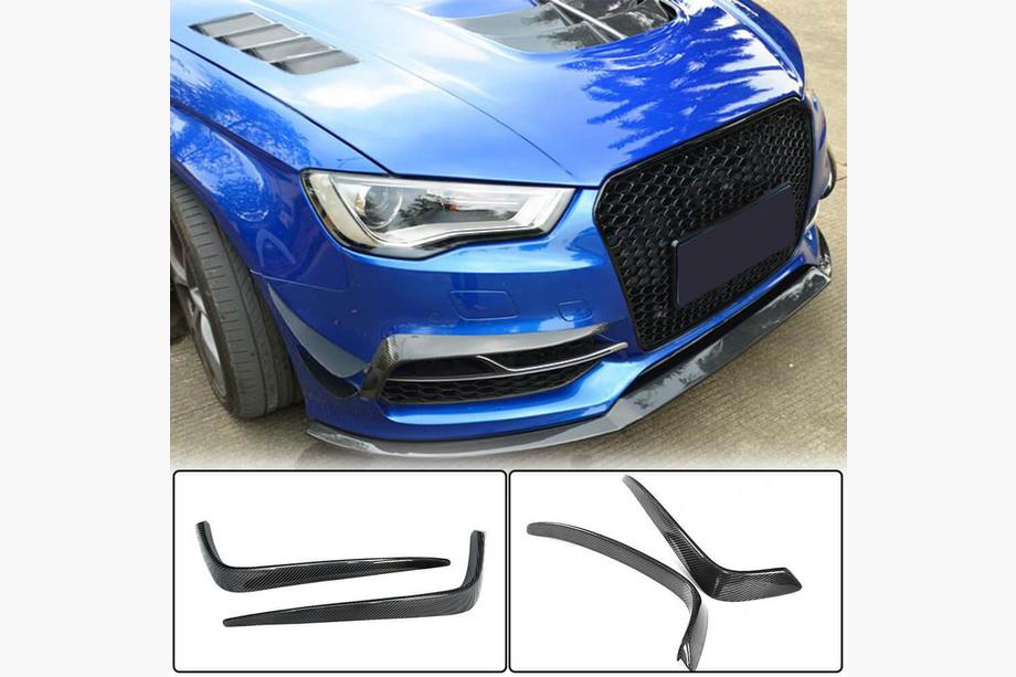 Audi A3 2012-2020 Nebelscheinwerferblenden (für S-Line Sedan 2012-2016, Carbon) Image