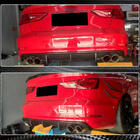 Audi A3 2012-2020 Heckstoßstangen-Diffusor V2 (für S-Line Sedan 2012-2016, Carbon) Foto 4