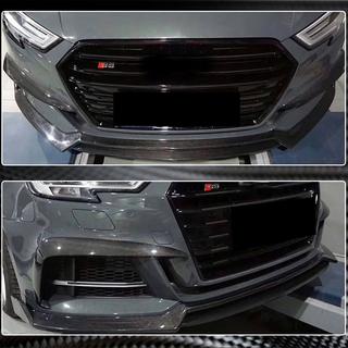 Frontstoßstangen-Lippe Lip V4 (für S-Line Sedan 2017-2020, Carbon) Audi A3 2012-2020 Foto 4