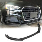 Audi A3 2012-2020 Frontstoßstangen-Lippe Lip V1 (für S-Line 2017-2020 Sedan, Carbon) Foto 1