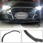 Audi A3 2012-2020 Frontstoßstangen-Lippe Lip V1 (für S-Line 2017-2020 Sedan, Carbon) Foto 2