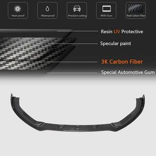 Frontstoßstangen-Lippe Lip V1 (für S-Line 2017-2020 Sedan, Carbon) Audi A3 2012-2020 Foto 3