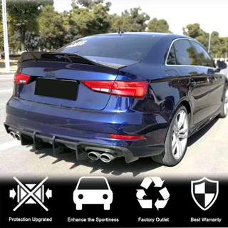 Heckstoßstangen-Diffusor V1 (für S-Line Sedan 2017-2020, Carbon) Audi A3 2012-2020 Foto 4