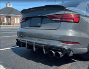 Audi A3 2012-2020 Heckstoßstange Diffusor (FRP) Foto 2