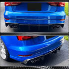 Audi A3 2012-2020 Heckstoßstange Diffusor (FRP) Foto 7