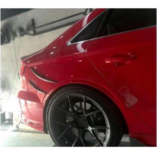 Heckdiffusor (für S-Line Sedan 2012-2016, Carbon) Audi A3 2012-2020 Foto 2