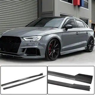 Seitenschweller V1 (für S-Line Sedan, Carbon) Foto 2