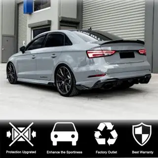 Seitenschweller V1 (für S-Line Sedan, Carbon) Foto 4