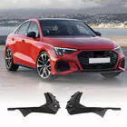 Audi A3 2020- Frontspoilerlippe für die vordere Stoßstange (für S-Line Sedan 2020-2023, Carbon) Foto 1