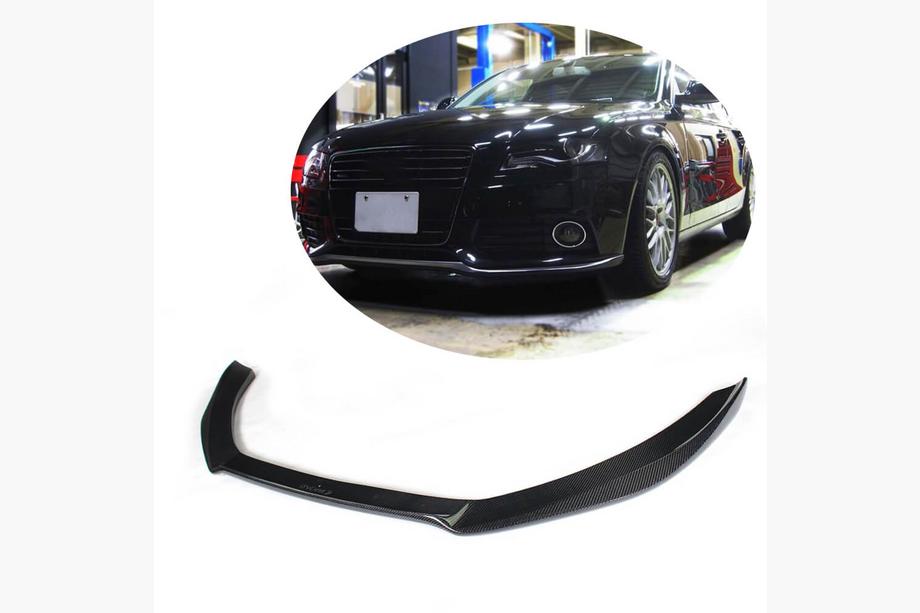 Audi A4 B8 2007-2015 Frontstoßstangen Lippe (für S-Line 2007-2011, Carbon) Image