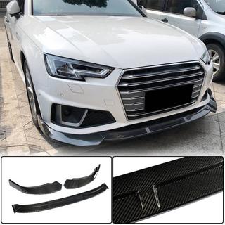Frontlippe für die Frontstoßstange Lip V1 (für S-Line Sedan 2015-2019, Carbon) Foto 1