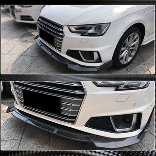 Frontlippe für die Frontstoßstange Lip V1 (für S-Line Sedan 2015-2019, Carbon) Foto 4