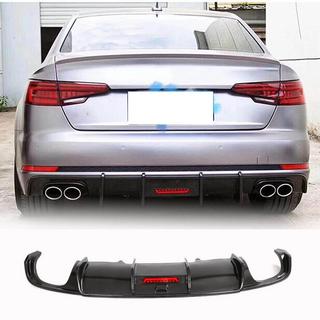 Heckstoßstangen-Diffusor V1 (für S-Line Limousine 2015-2019, Carbon) Audi A4 B9 2015-2024 Foto 1