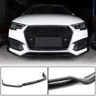 Audi A4 B9 2015-2024 Frontstoßstangen-Lippe Lip V2 (für S-Line Sedan 2015-2019, Carbon) Foto 2