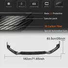 Audi A4 B9 2015-2024 Frontstoßstangen-Lippe Lip V2 (für S-Line Sedan 2015-2019, Carbon) Foto 6