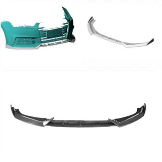 Frontstoßstangen-Lippe Lip V5 (für S-Line Sedan 2015-2019, Carbon) Foto 2