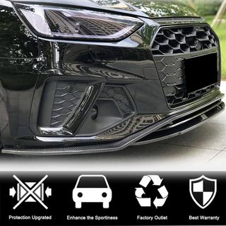 Frontstoßstangen-Lippe Lip V2 (für S-Line Sedan 2019-2024, Carbon) Audi A4 B9 2015-2024 Foto 3