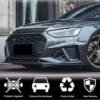 Frontstoßstangen-Lippe Lip V1 (für S-Line Sedan 2019-2024, Carbon) Audi A4 B9 2015-2024 Foto 3
