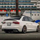 Audi A4 B8 2007-2015 Heckspoiler (für S4 2013-2016, Carbon) Foto 3