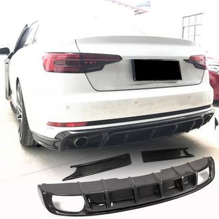 Heckdiffusor (für S4 2017-2020, Carbon) Audi A4 B9 2015-2024 Foto 1