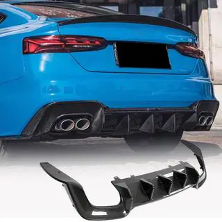 Heckdiffusor V2 (für S-Line 2021-2025, Carbon) Foto 1