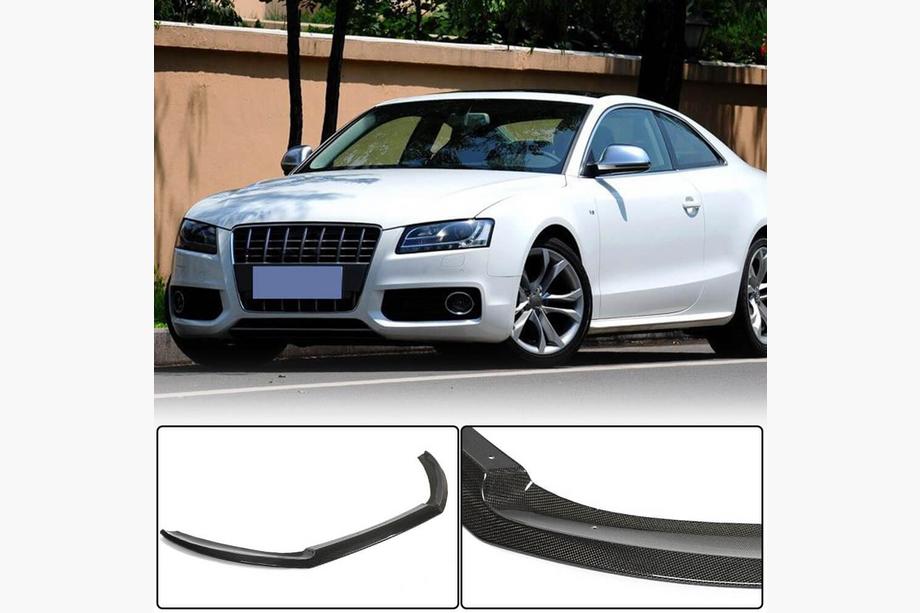Audi A5 2007-2015 Frontlippe Stoßstange (für S-Line Coupe 2007-2011, Carbon) Image