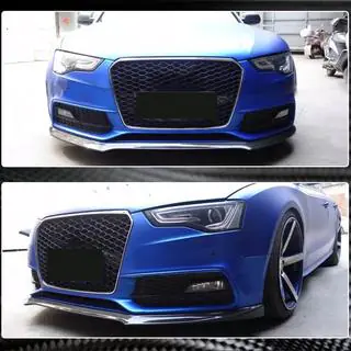 Frontlippe V1 passend für S-Line 2012-2015, Carbon Foto 4