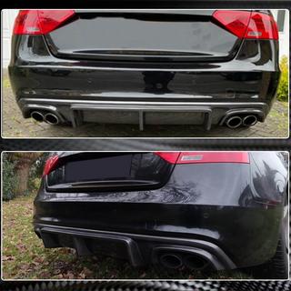 Heckdiffusor V3 (für S-Line 2012-2015, Carbon) Audi A5 2007-2015 Foto 4